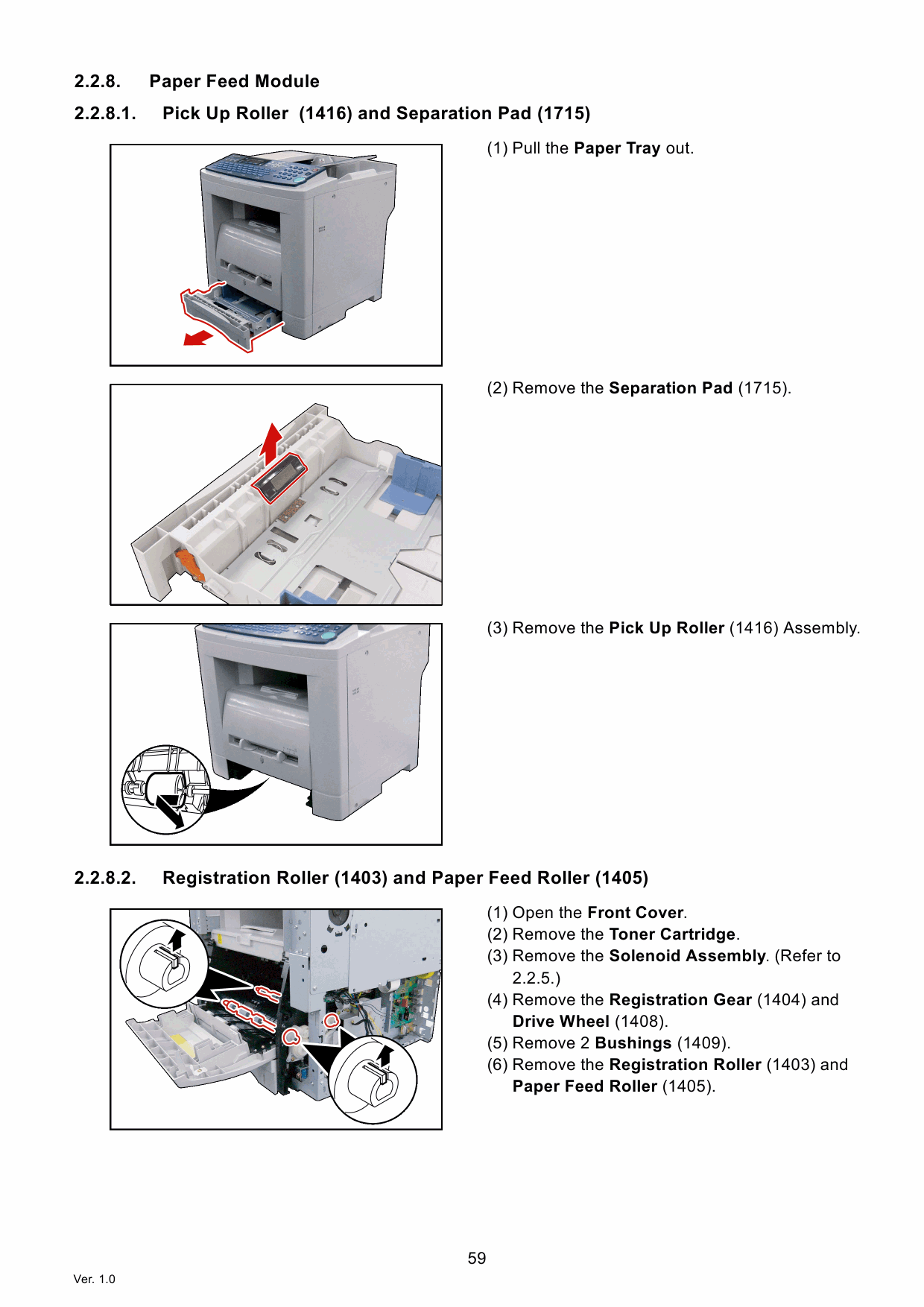 KYOCERA MFP KM-F1060 Parts and Service Manual-2